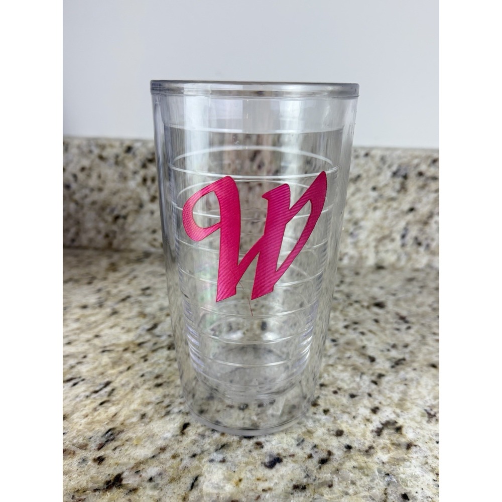 Double Walled Letter W Tervis Cup